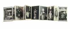 1) Leporello with 10 orig. photographs of the chinese imperial family.. CHINE - 