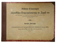 Bildliche Erinnerungen vom eidgenössischen Truppenzusammenzug im August 1861. / Souvenirs pittoresques de la concentration des troupes fédérales suisses en août 1861. Nach der Natur gezeichnet und hrsg. von Eugen Adam. Text von Abraham Roth.