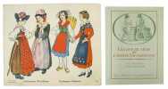 Lot divers.; 1) 14 alte, farbige schweizer Trachtenbilder O.-Umschlag. / 2) Costumes Suisses. 22 costumes. Dépl.chromolithogr. vers 1890 /3-4) Orbis ...
