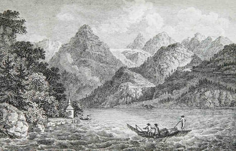 Tagebuch einer Reise durch die östliche, südliche und italienische Schweiz. Ausgearbeitet in den Jahren 1798 und 1799.. BRUN, Friederike (geb. MÜNTER) ...