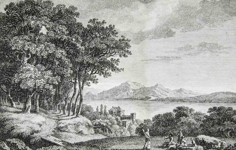 Tagebuch einer Reise durch die östliche, südliche und italienische Schweiz. Ausgearbeitet in den Jahren 1798 und 1799.. BRUN, Friederike (geb. MÜNTER) ...