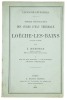 Théorie physiologique des cures d'eau thermale à Loëche-les-Bains (Valais Suisse), 1.. REICHENBACH, E.: