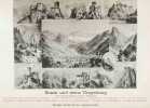 Der Alpenfreund Illustrierte Touristen-Zeitschrift für das Alpengebiet Jahrgänge 1. bis 5. 1891 - 1895. In 5 Bde.. Edlinger (Red.), Anton und Heinrich ...