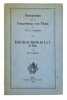 Geologisches &uuml;ber die Umgebung von Thun. / + Gerwer: Bericht &uuml;ber des Jahresfest des S.A.C. in Thun.. BACHMANN, I.:  / GERWER, Pfarrer: 