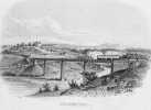 Malerische Ansichten der interessantesten Gegenden, Brücken und Hochbauten auf der St.Gallisch-Appenzell. Eisenbahn. Gezeichnet und hrsg. von J. B. ...