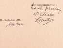 Erinnerungen an die Sommerclubwoche der Sektion Unterland des Skiclub Tavetsch 1933. Typoschrift mit Orig.-Photos.. 