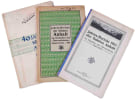 40 Jahre Sektion Anhalt. + Jahres-Bericht der Sektion Anhalt d. Deutschen u. &Ouml;sterr. Alpenvereins 1911 + 1913. Zus. 3. . 