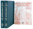 Les Livres de l'Enfance du XVe au XIXe Si&egrave;cle. Pr&eacute;face de Paul Gavault. En 2 volumes.+ 2) Avec SPEECKAERT, G. P.: Livres scolaires d’autrefois de 1840 ...