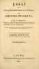 Physique. ‘Essai d'un cours élémentaire et général des sciences physiques’. 2e édition.. BEUDANT, F.-S. (François-Sulpice) (1787-1850):