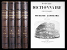Nouveau dictionnaire universel. En 4 volumes.. LACHATRE, Maurice (1814-1900):