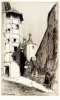 Fribourg, Ville d'Art. Eaux-fortes et dessins de P.-A. Bouroux. Texte de J.-J. Berthier.. BOUROUX, P(aul)-A(drien) (1878-1967) & BERTHIER, ...