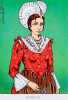 Costumes suisses. Collection de 24 planches lithogr. en couleurs. Schweizertrachten. Sammlung von 24 Lithogr. Farbtafeln.. BOHNENBLUST, Roger ...