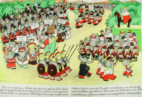 König BABAR. ‘Albums Babar’ 3.. Babar. - DE BRUNHOFF, Laurent: