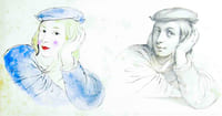 Nouvel album de dessins. Mis à la portée de la jeunesse. Par divers auteurs. Lith. de Becquet frères.