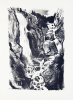 Die Alpen. 16 Original-Lithographien von Victor Surbek. Zweisprachige Ausgabe. / Les Alpes. 16 lithographies originales de Victor Surbek. Edition ...