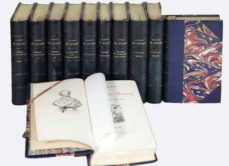 Oeuvres complètes d'Alfred de Musset. En 10 volumes + 1 vol. de biographie d'Alfred de Musset par Paul de Musset. Ens. 11 vols. complet.. MUSSET, ...