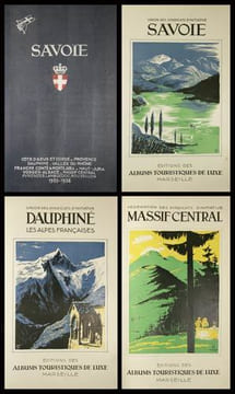 Office National du Tourisme: Savoie, Côte d'Azur et Corse, Provence, Dauphiné les Alpes Françaises, Franche-Comté et Monts Jura, Massif Central, ...