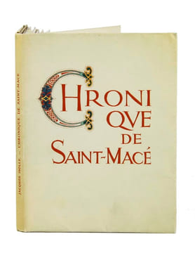 Chronique de Saint-Macé. Illustrations en couleurs de Maurice Pouzet. . ISOLLE, Jacques / POUZET, Maurice: