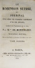 Le Robinson suisse, ou journal d'un père de famille naufragé avec ses enfants. Traduit de l'allemand de M. Viss (sic = Wyss) par Mme de Montolieu, 3 ...