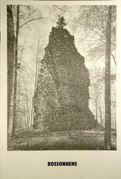 Le Chateau et le Bourg de Bossonnens au Moyen Age. Etude documentaire.. ANDREY, Ivan: