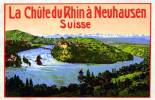 Tourisme. - La chute du Rhin à Neuhausen Suisse. Prospectus dépl. touristique.. 