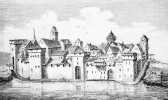 Volksschrift auf die Sempacher Jubelfeier am 5. Juli 1886. Mit ca. 50 Illustrationen von Maler Karl Jauslin, in Holzschnitt ausgeführt von J. R. ...