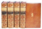 Dictionnaire des livres opposés à la morale de la société des soi-disant Jésuites. Complet en 4 vols. . COLONIA, Dominique de (1660-1741):