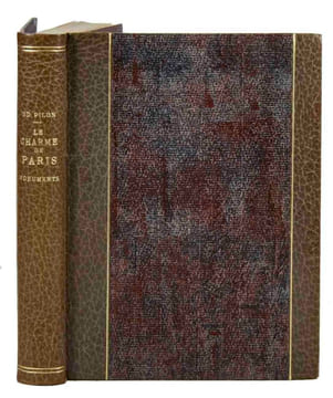 Le charme de Paris. Monuments. Illustrations en couleurs de Charles Samson.. PILON, Edmond: