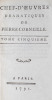 Chef-d’oeuvres dramatiques de Thomas (et Pierre) Corneille. Ens. 7 tomes reliés en 3 vols.. CORNEILLE, Thomas: