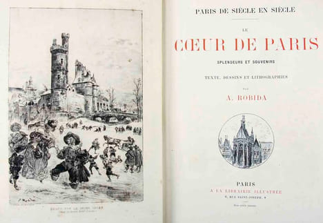 Le coeur de Paris, splendeurs et souvenirs.. ROBIDA, A. (Albert):