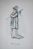 Costumes de fantaisie pour un bal travesti. (Album de) Dessins inédits de A. Grévin.. GREVIN, A. (Alfred 1827-1892):