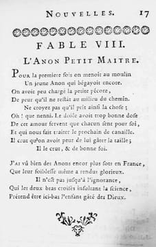 Fables nouvelles, divisées en six livres, avec des notes et un discours sur la manière de lire les fables, ou de les réciter. Nouvelle édition, revue, ...