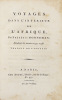 Voyages dans l'intérieur de l'Afrique pendant les années 1797, 1798. Traduit de l'anglais. . HORNEMAN, Frédéric: 