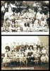 Brandt de Tremeur. Classes d’école, Vilars, 25 février 1919 / 1922. - 2 photographies originales.. BRANDT DE TREMEUR, Alphonse (photographe):