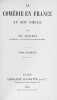 La comédie en France au XIXe siècle. En 2 volumes.. LENIENT, Ch.: