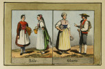 Souvenirs de la Suisse. 100 vues les plus remarquables et 48 costumes coloriés des XXII cantons.. (DUBOIS):