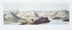 Panorama des Alpes Bernoises. Vue du Rigi.. DEROY Dess. et lith. par: