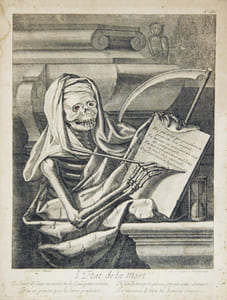 L’Etat de la Mort. Estampe.