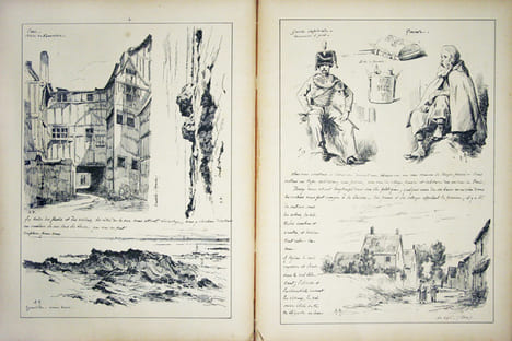 En voyageant. Notes et croquis. France, Italie, Suisse.. BACHELIN, A(uguste) (1830-1890):