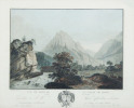 Vue du fond de la Vallée de Hasly, Canton de Berne.. ROSENBERG, Friedrich (1758-1833) & DESCOURTIS, Charles Melchior (1735-1820):