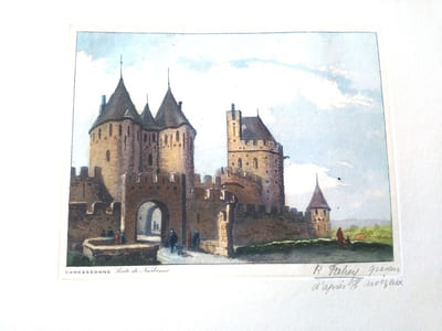 LA CITE DE CARCASSONNE.