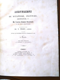 MONUMENS DE SCULPTURE, PEINTURE, ARCHITECTURE, etc DE L'ANCIEN COMTAT VENAISSIN ET DES VILLES CIRCONVOISINES dessinés sur les lieux par A. Frary, architecte.