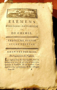ELEMENS D'HISTOIRE NATURELLE ET DE CHIMIE . Tome 4 .