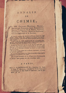 ANNALES DE CHIMIE . Tome 73. deuxième cahier.