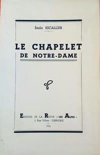 LE CHAPELET DE NOTRE-DAME.