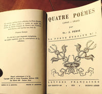QUATRE POEMES : 1941-1944.
PORTE ETROITE N°7.