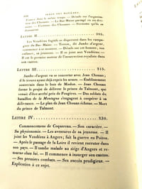 LETTRES SUR LA CHOUANNERIE ET SUR LES CHOUANS DU BAS-MAINE.