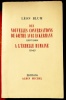 DES NOUVELLES CONVERSATIONS DE GOETHE AVEC ECKERMANN (1897-1900) A L’ECHELLE HUMAINE (1942) 
. BLUM, LEON.