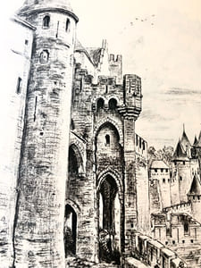 LA CITÉ DE CARCASSONNE.