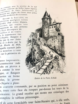 LA CITÉ DE CARCASSONNE.. ROBIDA.ALBERT